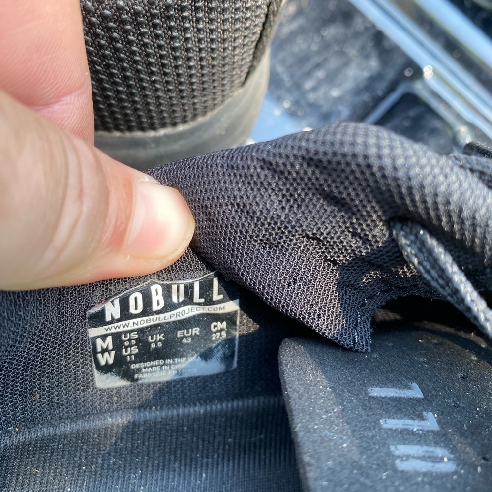 NOBULL Black Athletic Shoes
